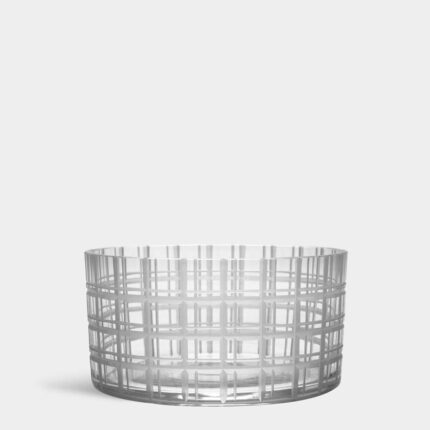 Lunhgqef Cut In Number Checkered Bowl Small