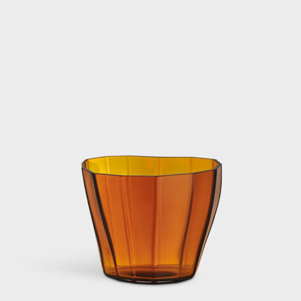 Lunhgqef Reed Vase Amber Low