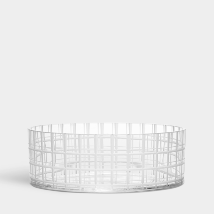 Lunhgqef Cut In Number Checkered Bowl