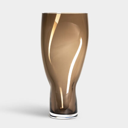 Lunhgqef Squeeze Smokey Brown Vase Tall