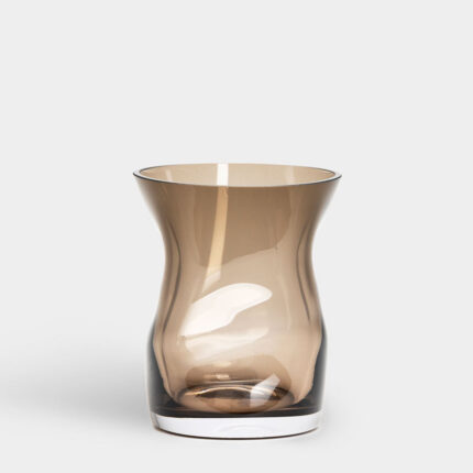 Lunhgqef Squeeze Smokey Brown Tulip Vase