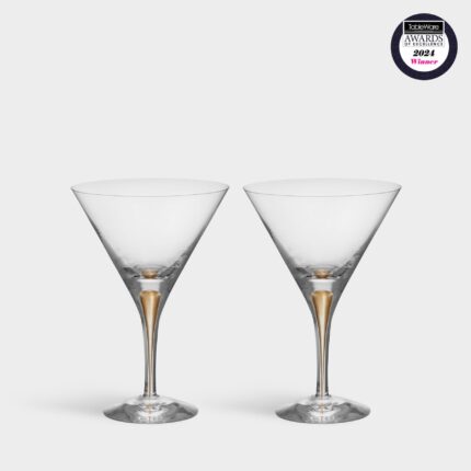 Lunhgqef Intermezzo Gold Martini - Set of 2